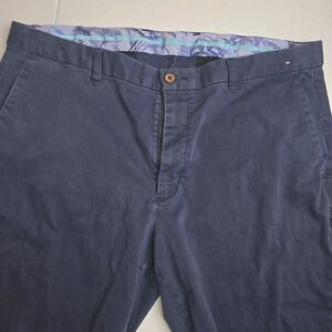 TOMMY‎ BAHAMA Men's 38 X 30 Navy Blue Khacki Pants Chino -1238